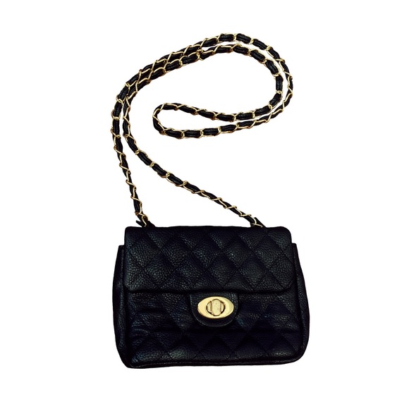 macy's black crossbody purse